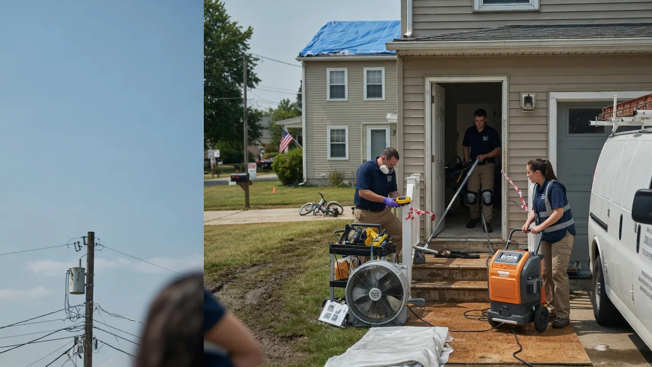 Water Damage Repair in New Lexington, OH near me